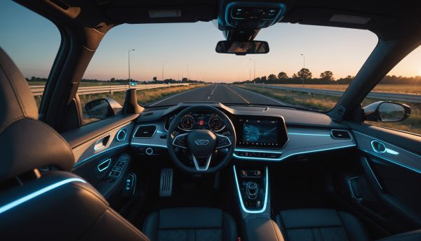 Aides à la conduite futuristes et casques connectés HUD